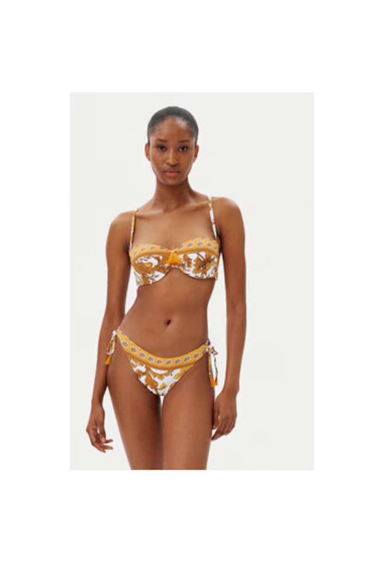 Selmark Sutien bikini dama BM216 - Sintetic - Galben - Galben