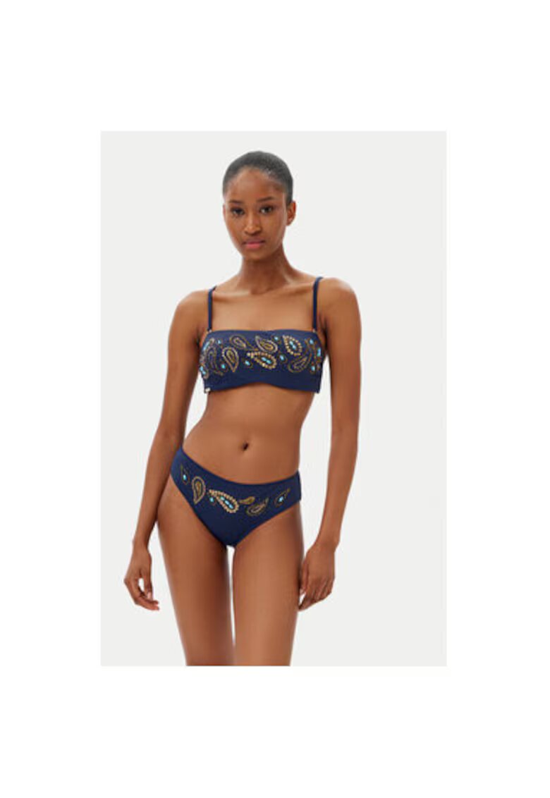 Selmark Sutien de baie dama BN223 - Poliamida/Poliester - Bleumarin - Bleumarin