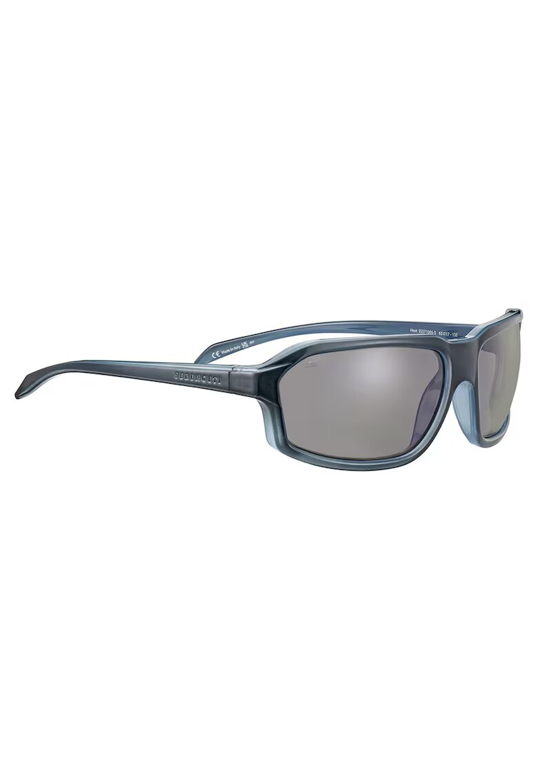 SERENGETI Ochelari HEXT Shiny Dark Blue Spray on Milky Blue Base
