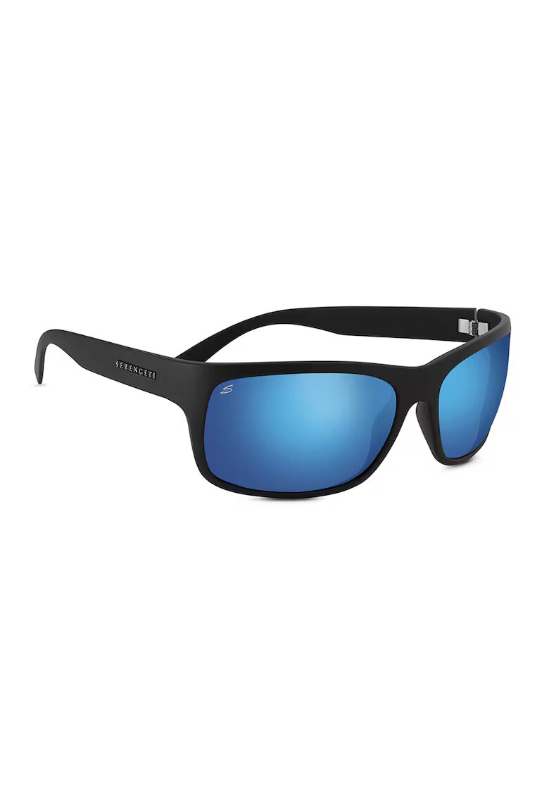 SERENGETI Ochelari PISTOIA Black Matte - Mineral Polarized 555nm Blue