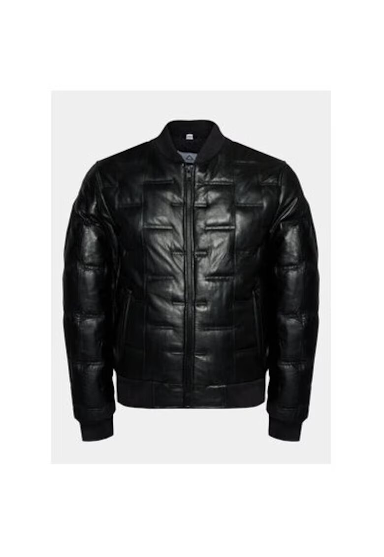 Serge Pariente Geaca Barbati - 303347468 - Piele - Negru - Negru