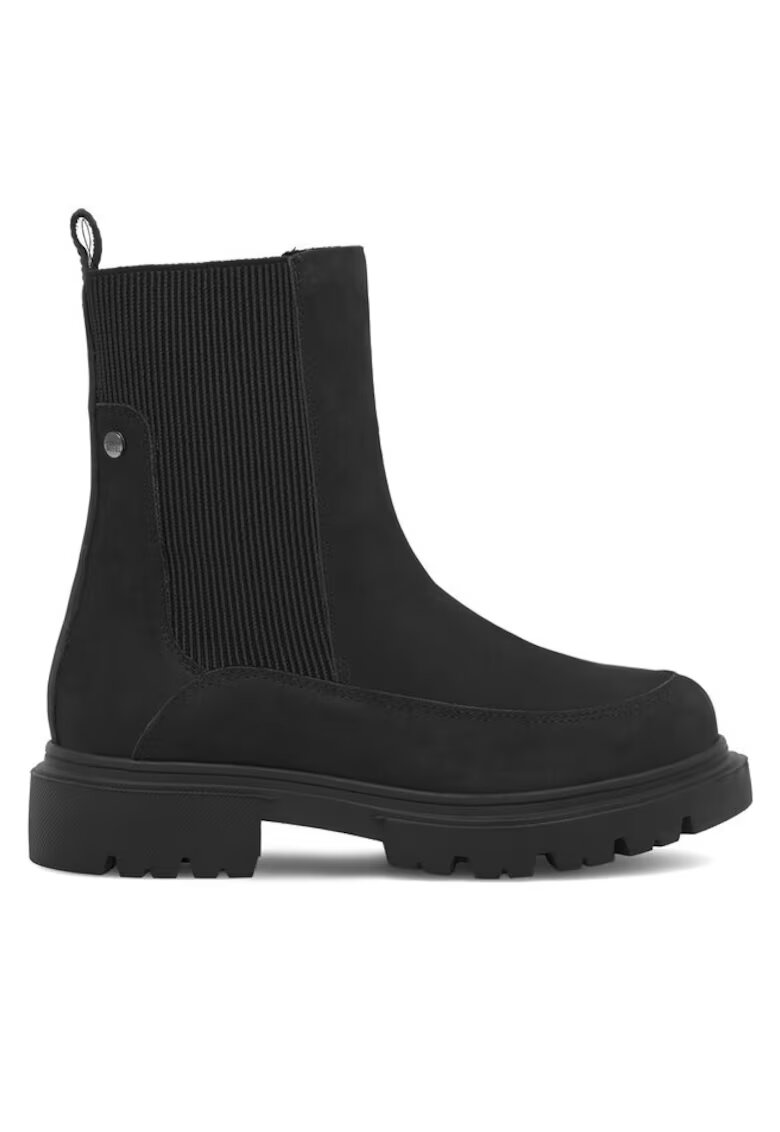 Sergio Bardi Botine dama - 590558817490539 - Piele naturala/Piele nabuc - Negru