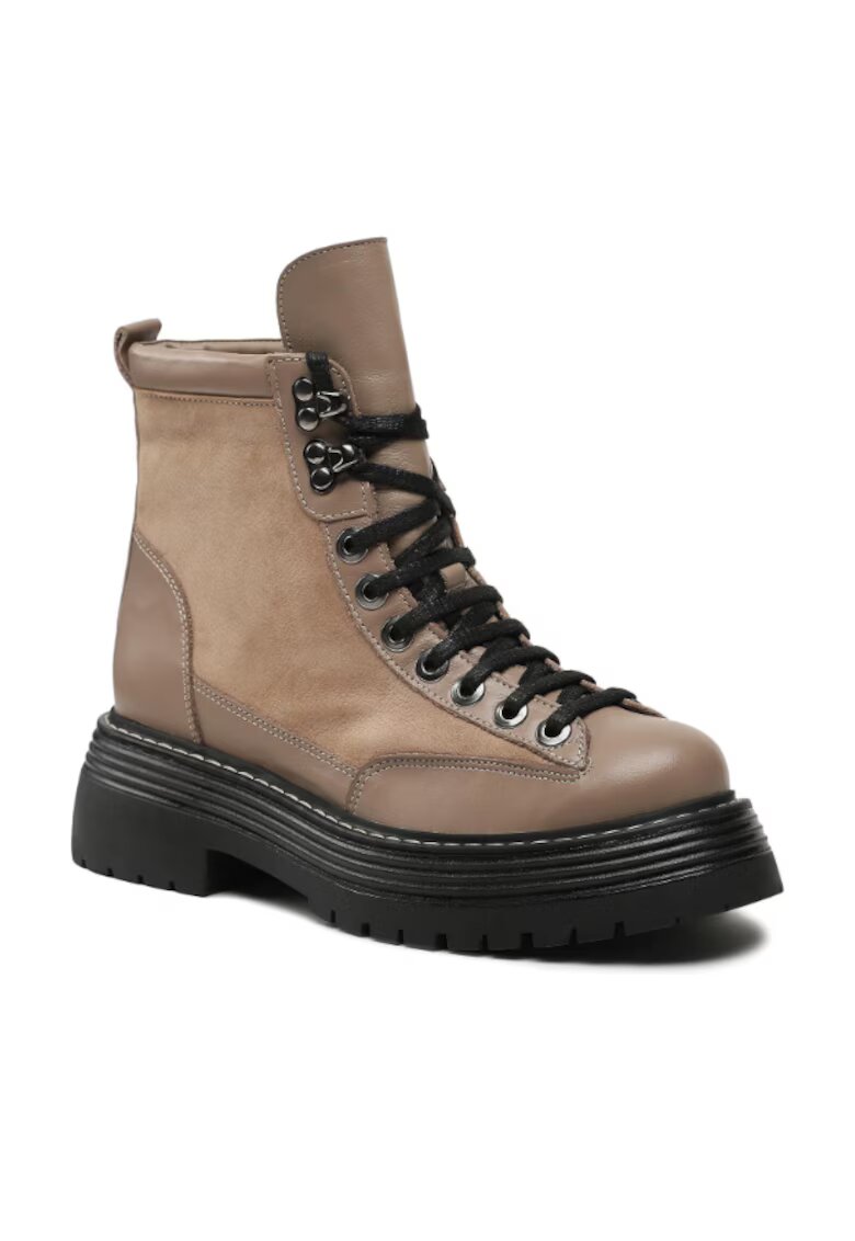 Sergio Bardi Ghete dama - 209157796 - Bej - Piele naturala - Bej