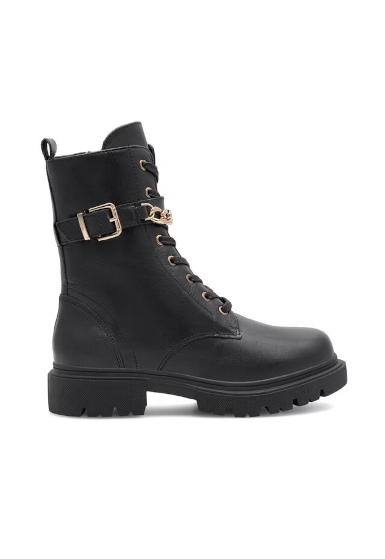 Sergio Bardi Ghete dama ST-A1009-01SB - Piele naturala - Negru