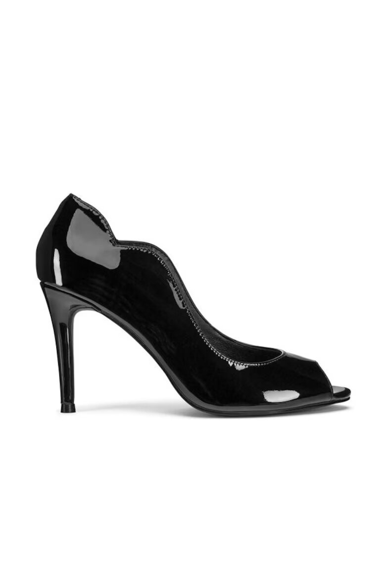 Sergio Bardi Pantofi dama - toc - negru - piele naturala