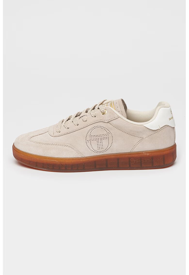 Sergio Tacchini Pantofi sport low-cut de piele intoarsa LT Terra - Grej