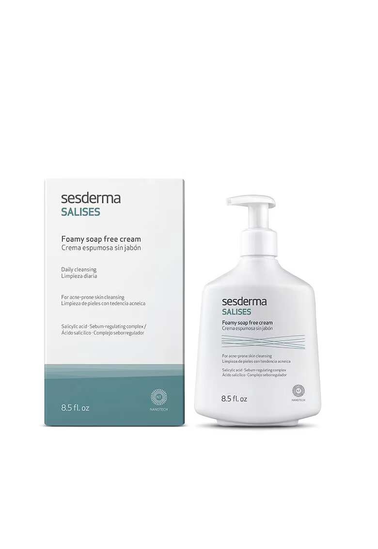 Sesderma Crema de curatare fara sapun SALISES - reglarea sebumului - curatare delicata - 200 ml
