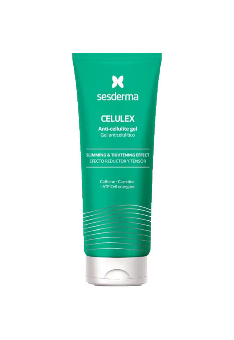 Sesderma Gel anticelulita CELULEX - efect tensor și de remodelare - cu ingrediente lipozomale - vitamina A și cofeina - 200ml