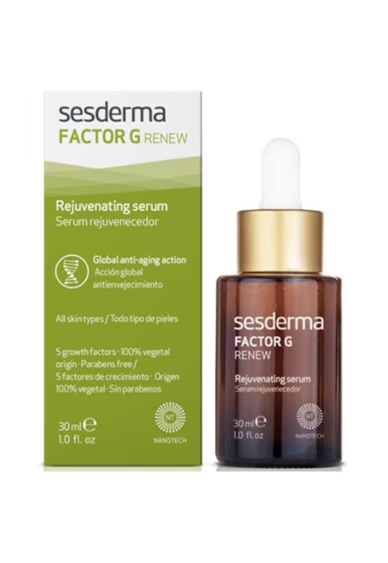 Sesderma Ser Anti-Imbatranire Factor G Renew creste productia de Colagen si Elastina de 3 ori - 30 ml