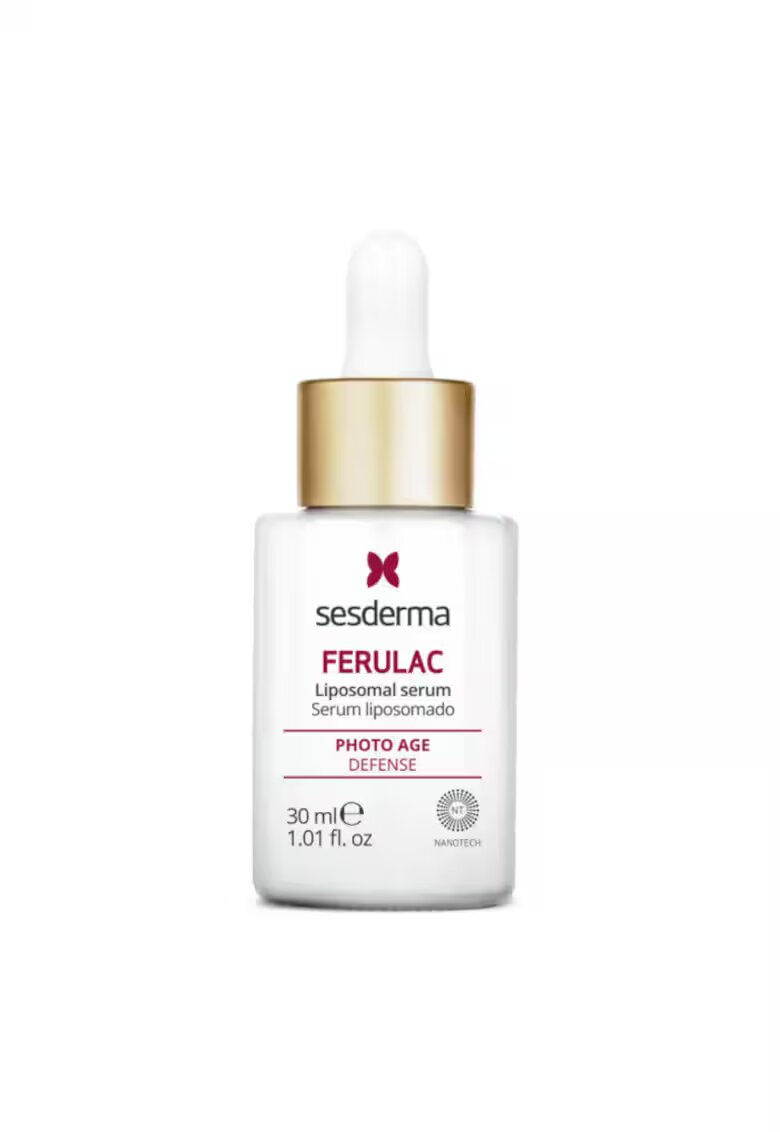 Sesderma Ser FERULAC previne si reduce semnele fotoimbatranirii - corecteaza petele pigmentare si ridurile - ofera hidratare intensiva pentru toate tipurile de ten - 30ml