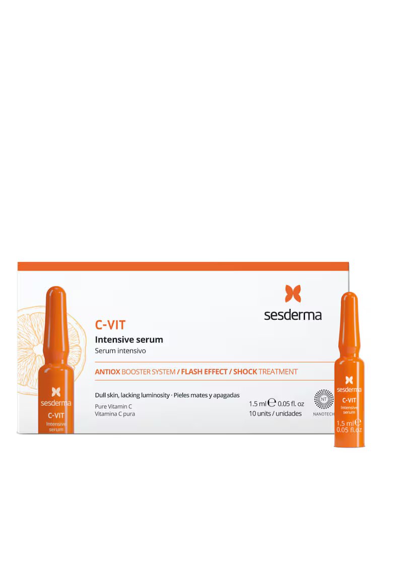 Sesderma Serum cu 12% vitamina C pura C-Vit - 10 fiole x 1.5 ml