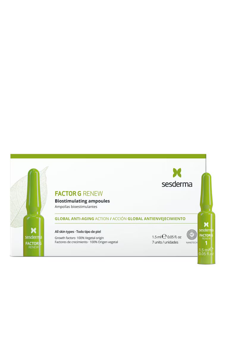 Sesderma Tratament intensiv de intinerire Factor G Renew - 7 fiole x 1.5 ml