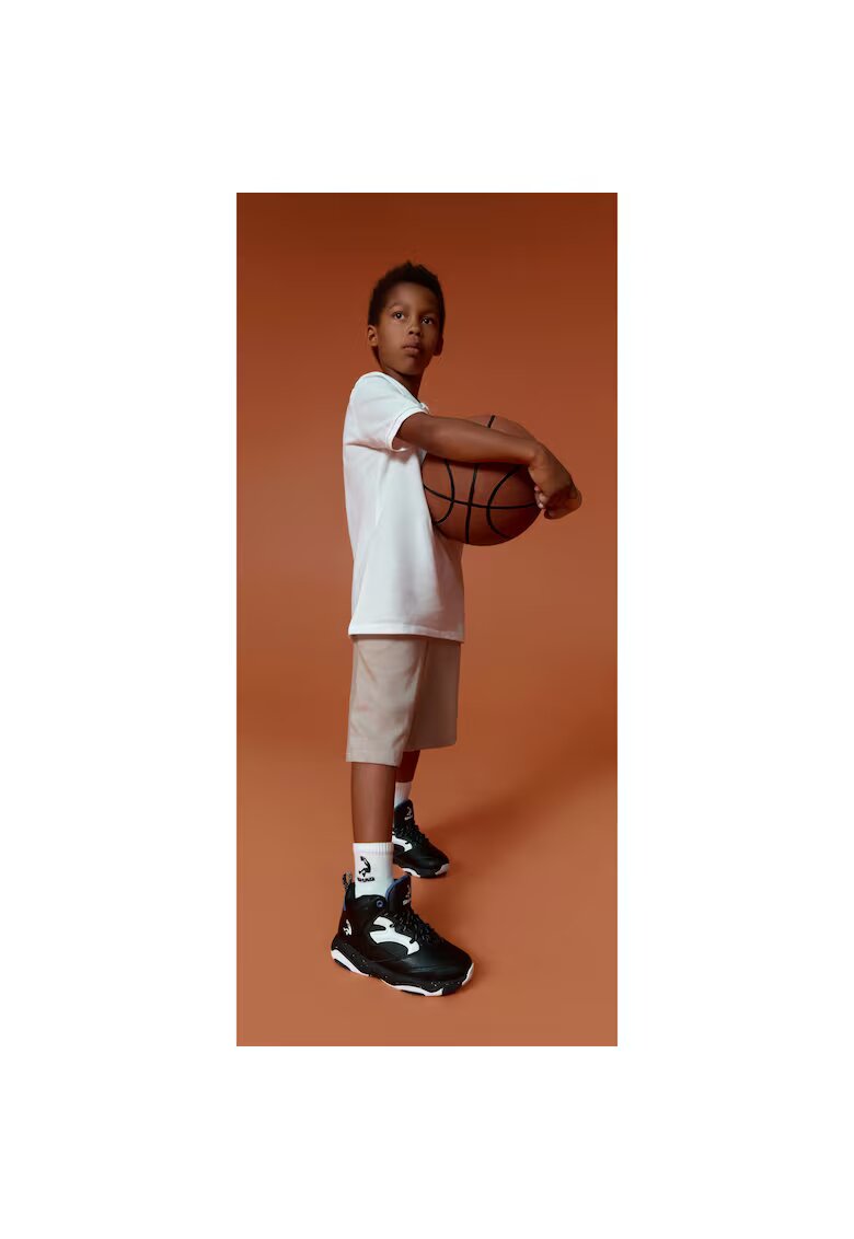 SHAQ Pantofi sport baieti 5905588797425 - Sintetic - Negru - Negru