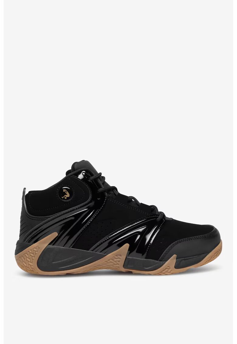 SHAQ Pantofi sport barbati 5905588610106 - Piele naturala - Maro - Maro