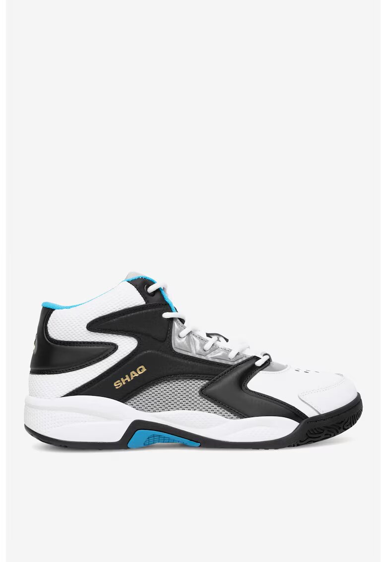 SHAQ Pantofi sport barbati 5905588610373 - Piele naturala - Alb - Alb