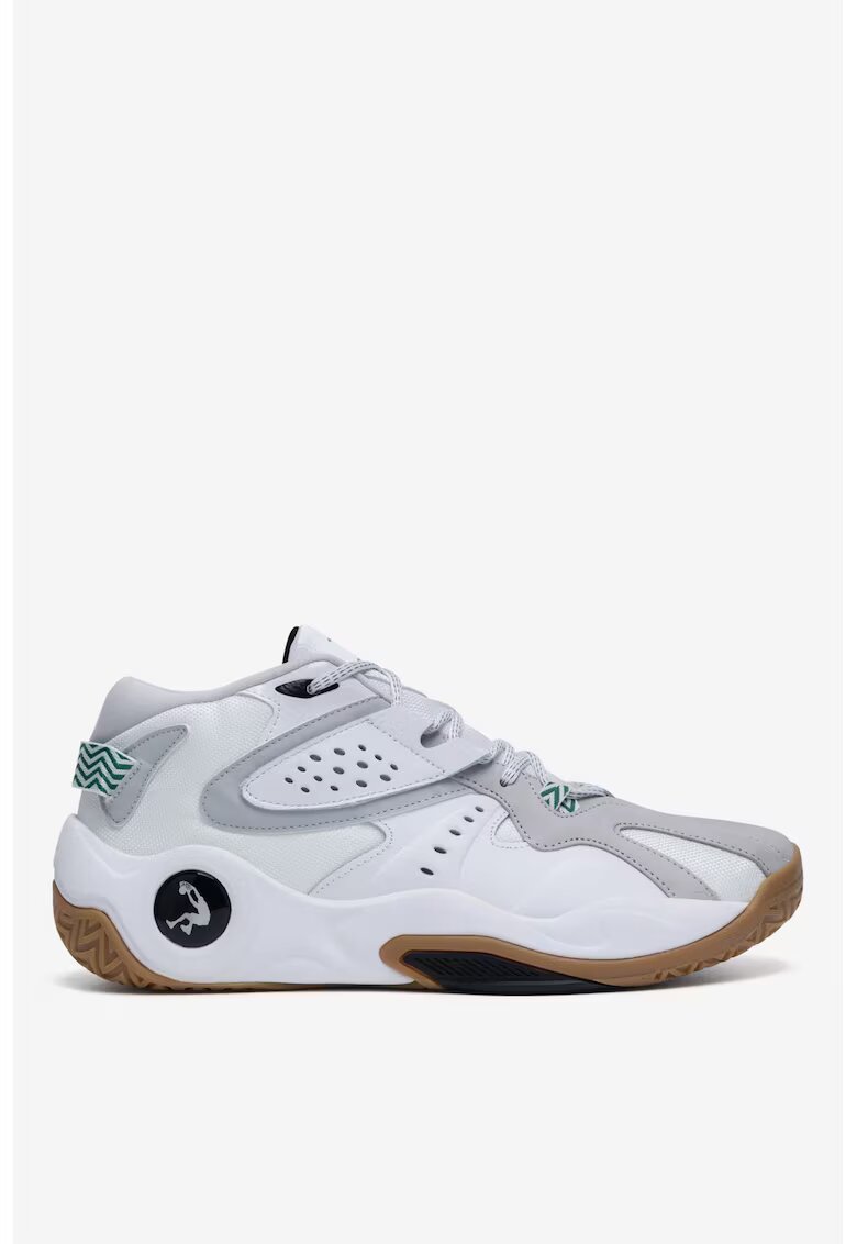 SHAQ Pantofi sport barbati 5905588790068 - Piele naturala - Alb - Alb
