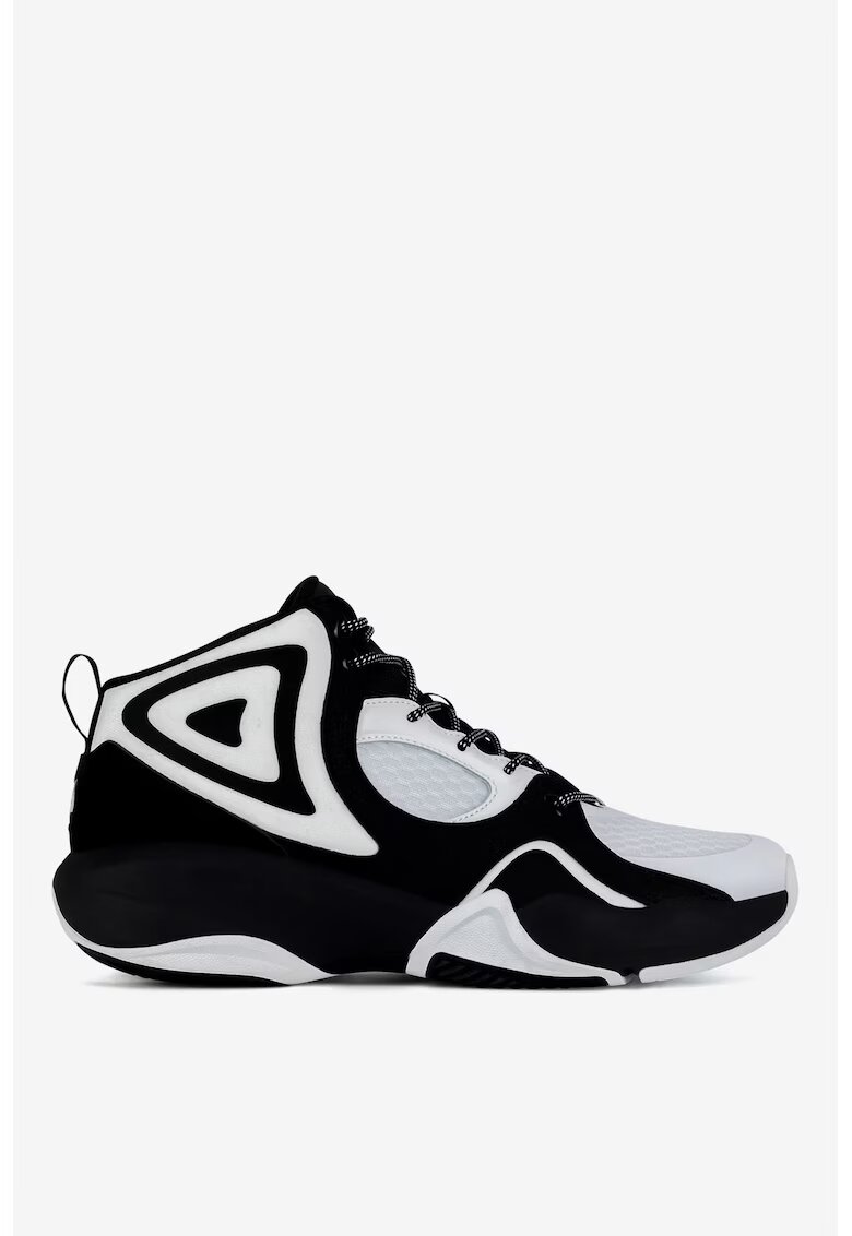 SHAQ Pantofi sport barbati 5905588808435 - Piele naturala - Negru - Negru