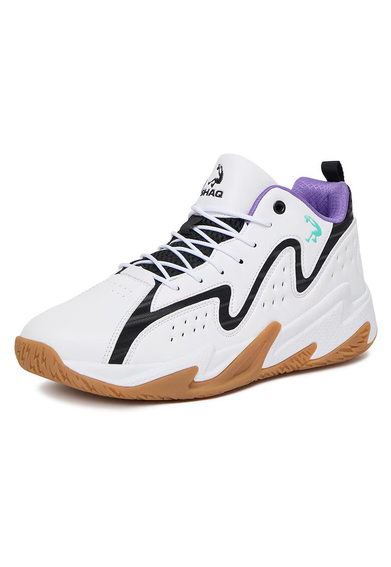 SHAQ Pantofi sport barbati - CEO-MP40-HC2400 - alb - textil