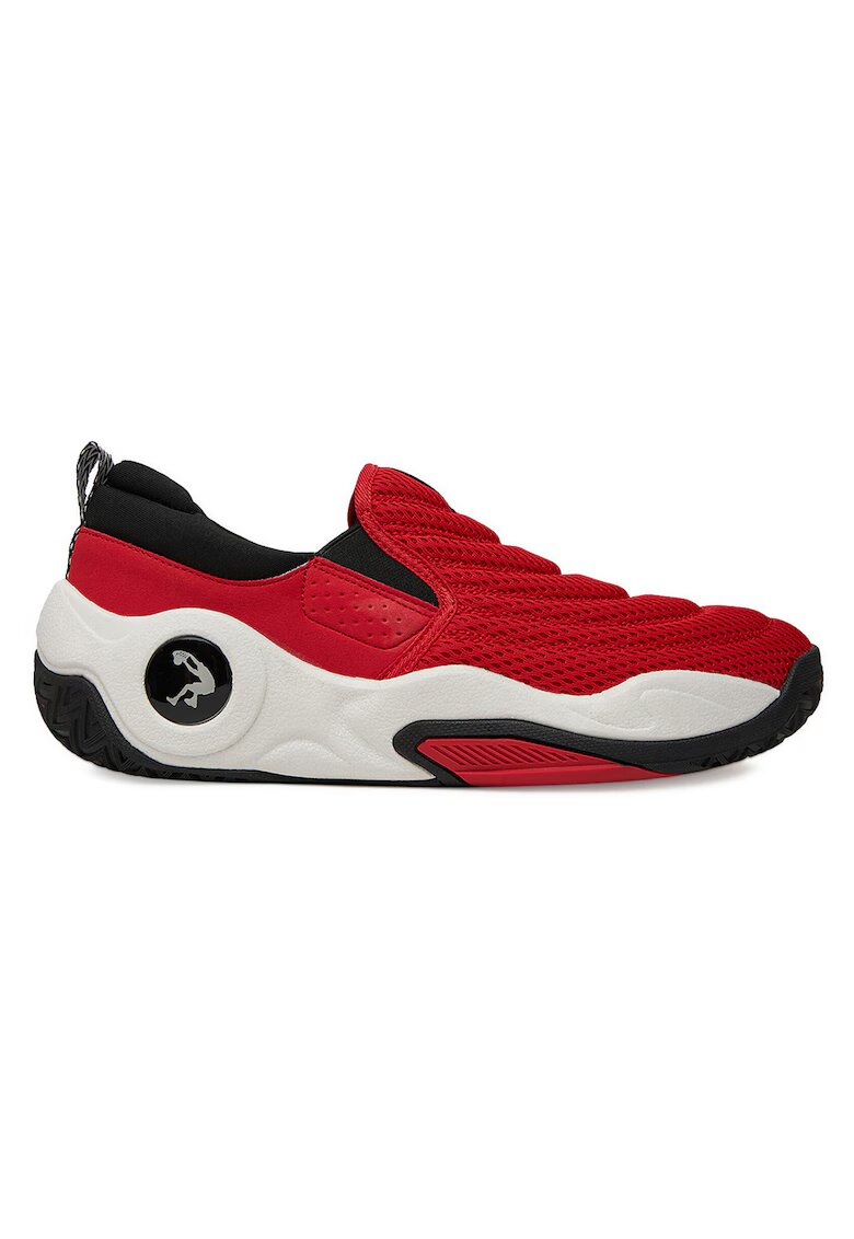 SHAQ Pantofi sport barbati - EOSS-IVAL - baschet - rosu - textil