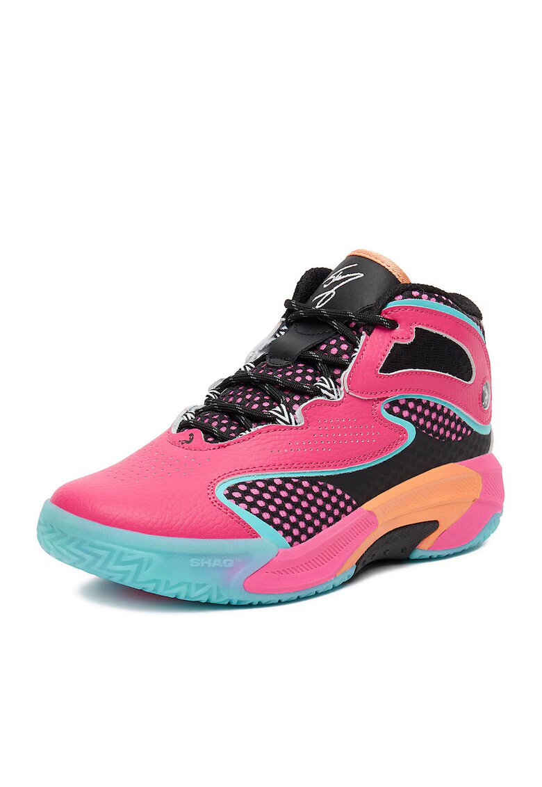 SHAQ Pantofi sport copii - model EOSS-NOTIX 2.0 - roz - tesatura