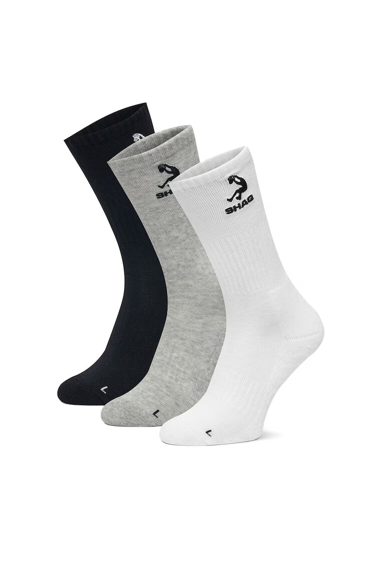 SHAQ Sosete sport unisex - multicolor - 39-42 EU set 3 perechi