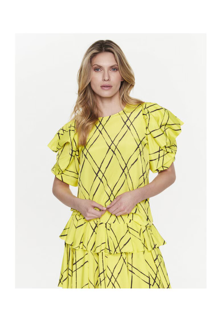 Silvian Heach Bluza dama - 302172368 - Poliester - Galben - Galben