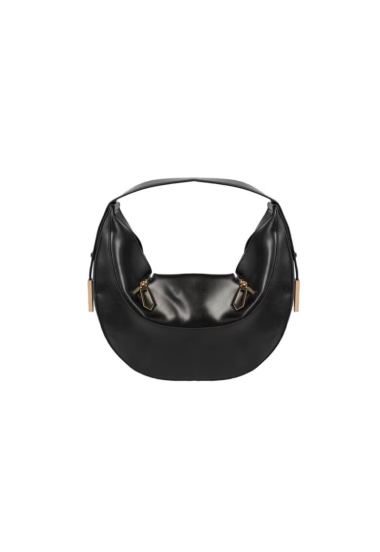 Silvian Heach Geanta dama cu un compartiment - 4 fermoare - ecologica - 32x37x10.5cm