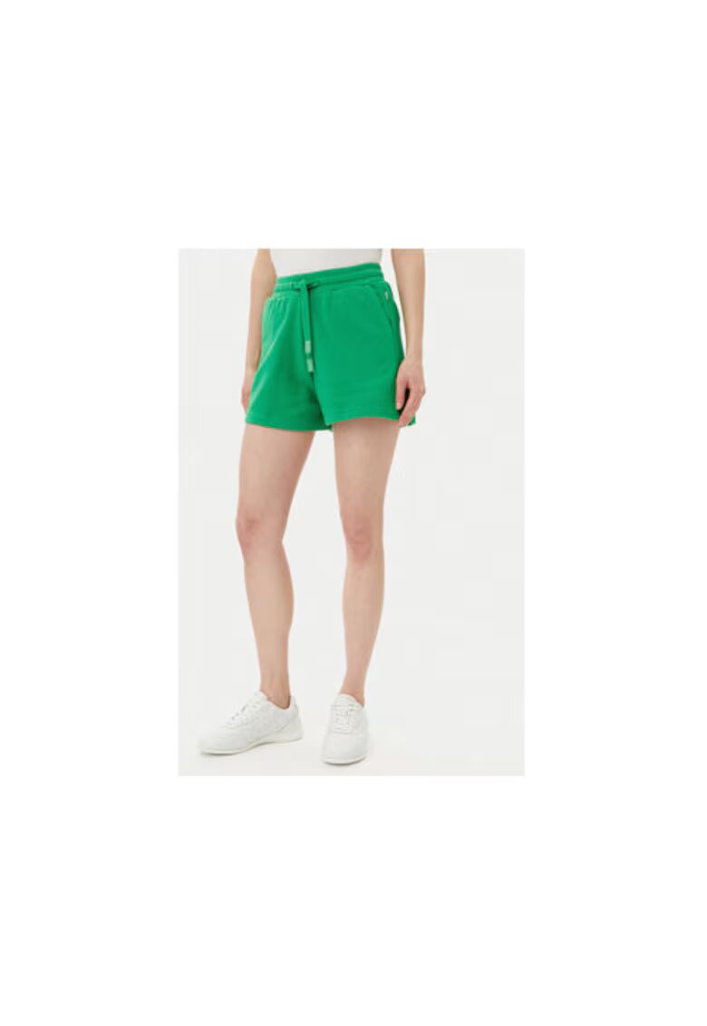 Silvian Heach Pantaloni scurti sport dama GPP25115SH - Bumbac/Poliester - Verde - Verde