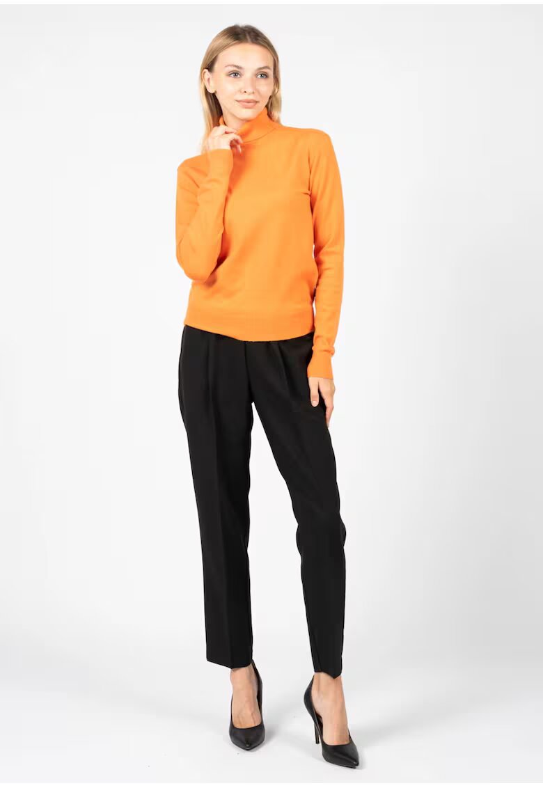 Silvian Heach Pulover slim-fit cu guler inalt -