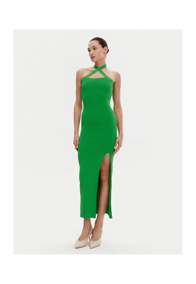 Silvian Heach Rochie dama - 304772382 - Viscoza/Nylon - Verde - Verde