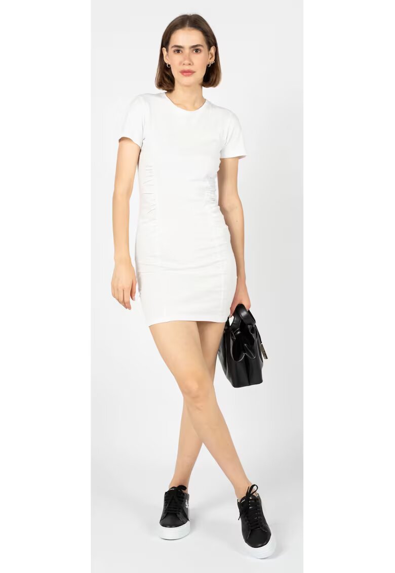Silvian Heach Rochie scurta cu decolteu la baza gatului - 40