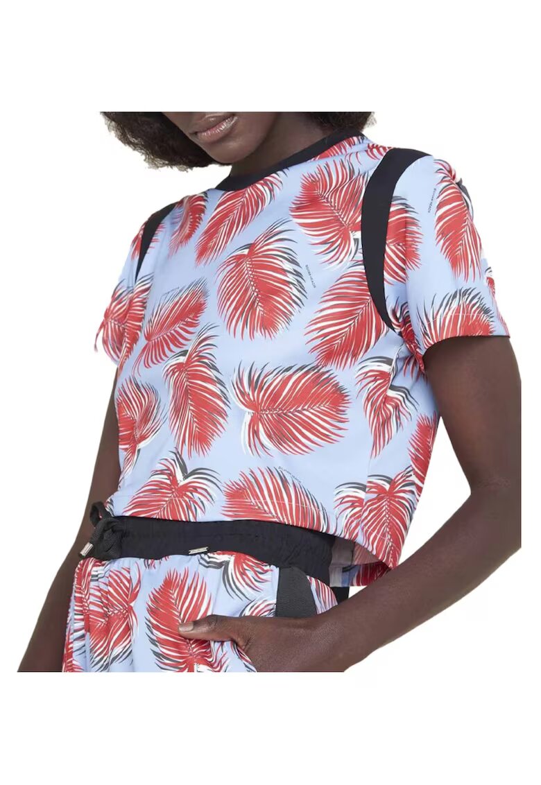 Silvian Heach Tricou cu imprimeu tropical -