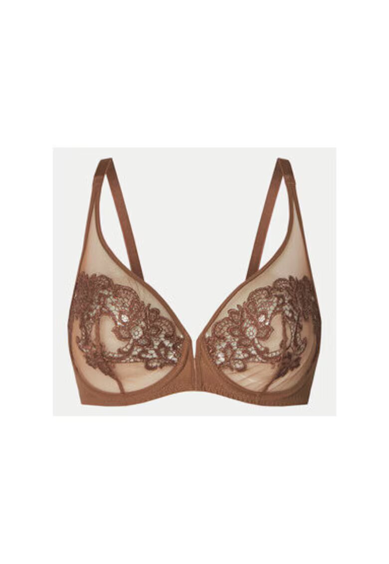 Simone Pérèle Sutien dama - 305121028 - Poliamida/Poliester/Elastan - Maro - Maro