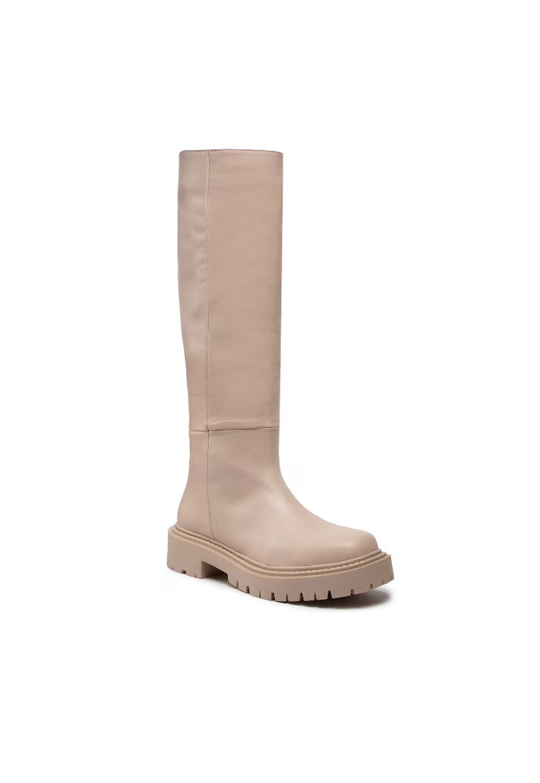 Simple Cizme dama - 301576068 - Piele naturala - bej - Bej