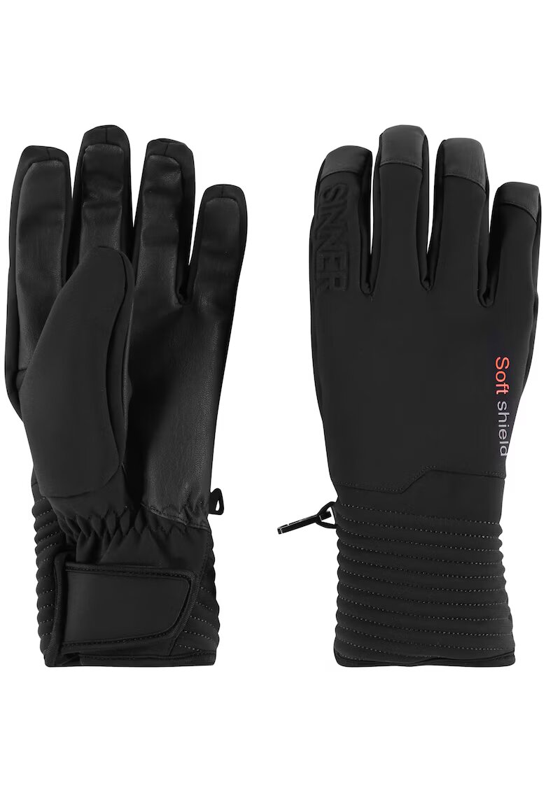 Sinner Manusi ski SKI MONT - pentru barbati - Negru