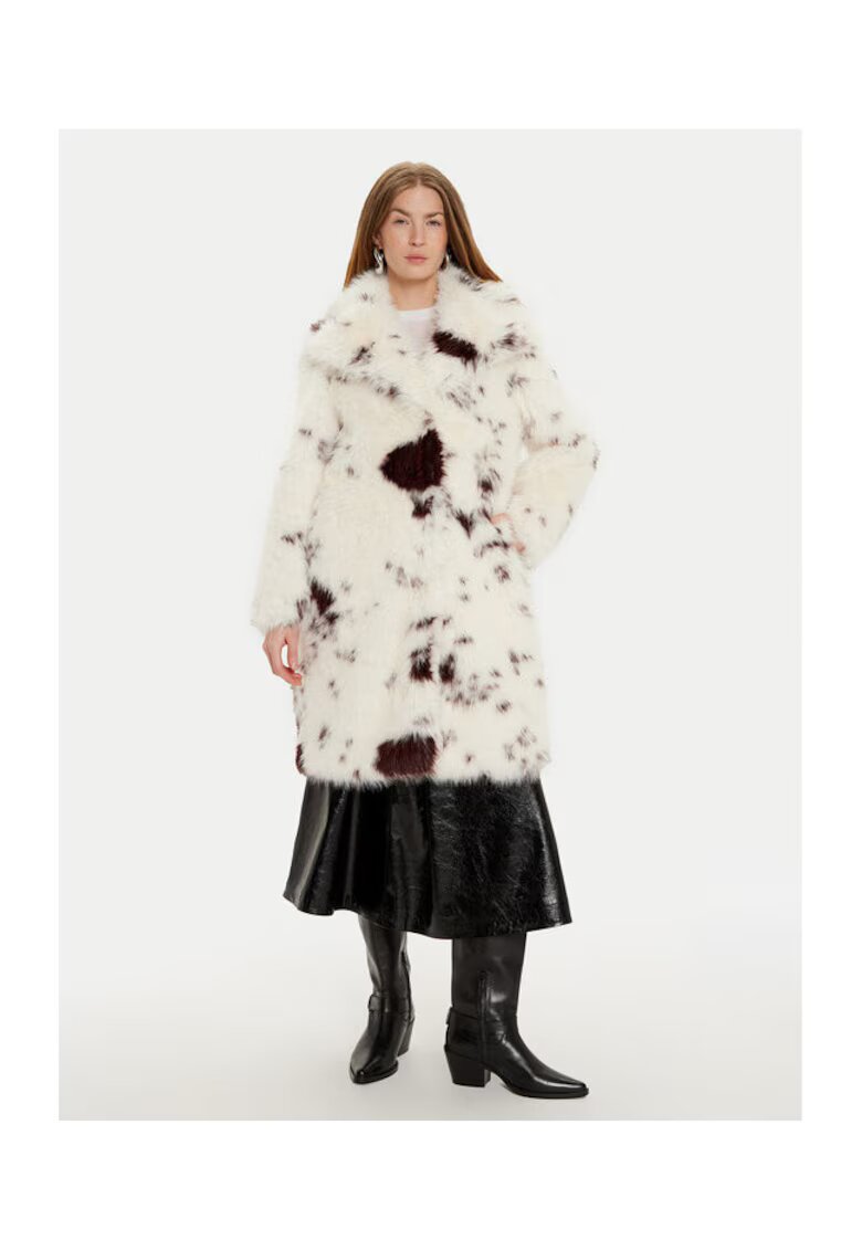 Sisley Geaca dama - model 2WIWLN05A 901 - poliester - ecru - Ecru