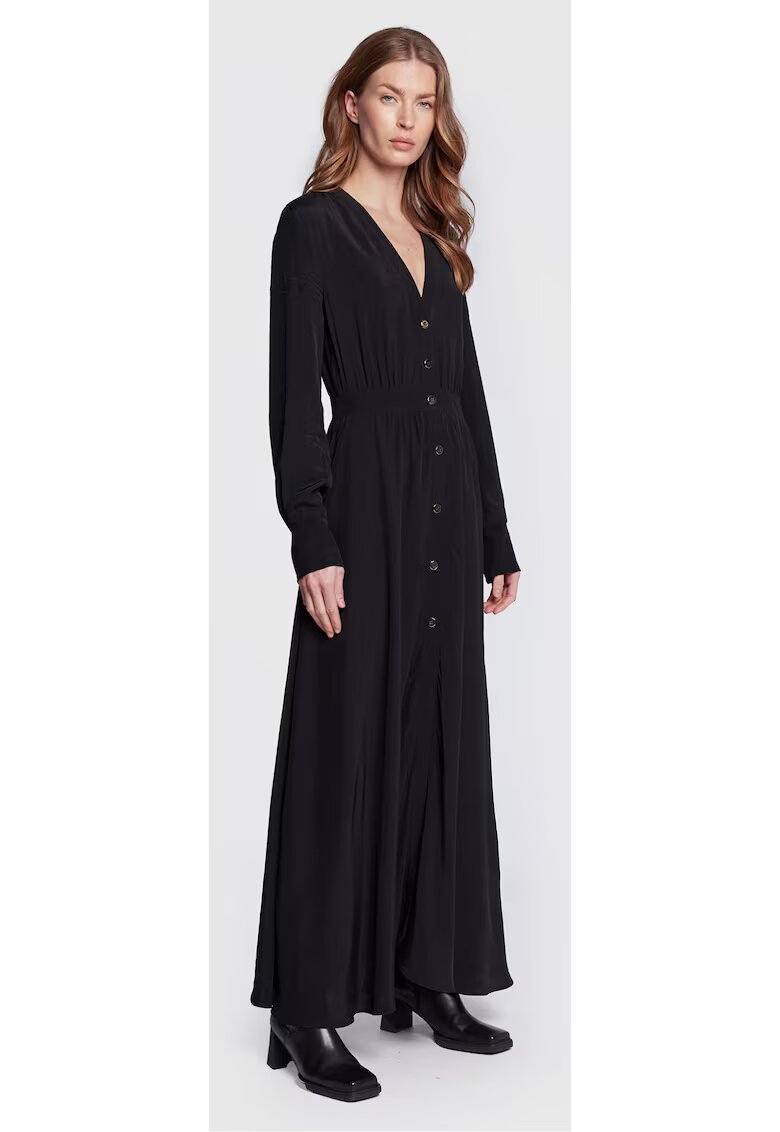 Sisley Rochie dama - Viscoza - 301258780 - Negru