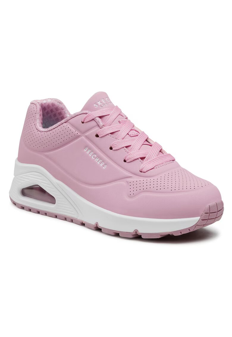 Skechers Adidasi fete 310024L - Piele ecologica - Roz