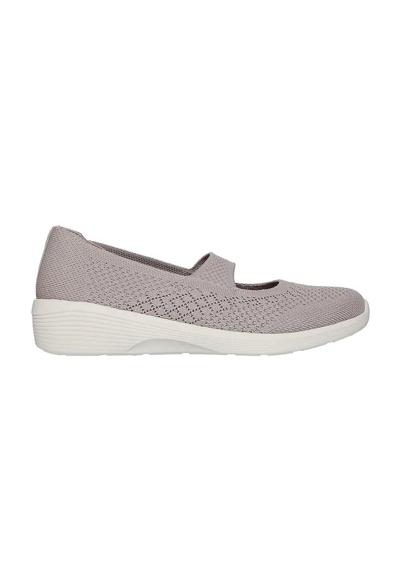 Skechers Balerini slip-ins cu model tricotat Arya - Maro taupe