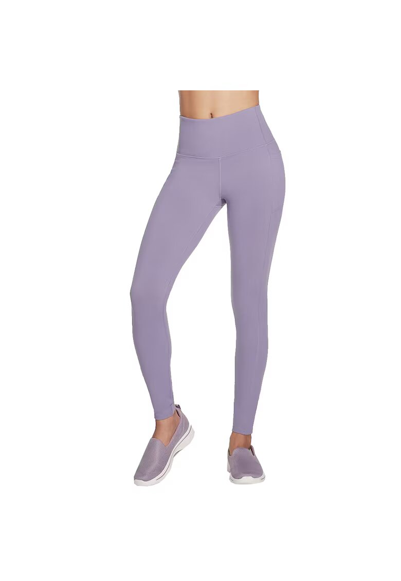 Skechers Colanti cu talie inalta Go Walk - Violet