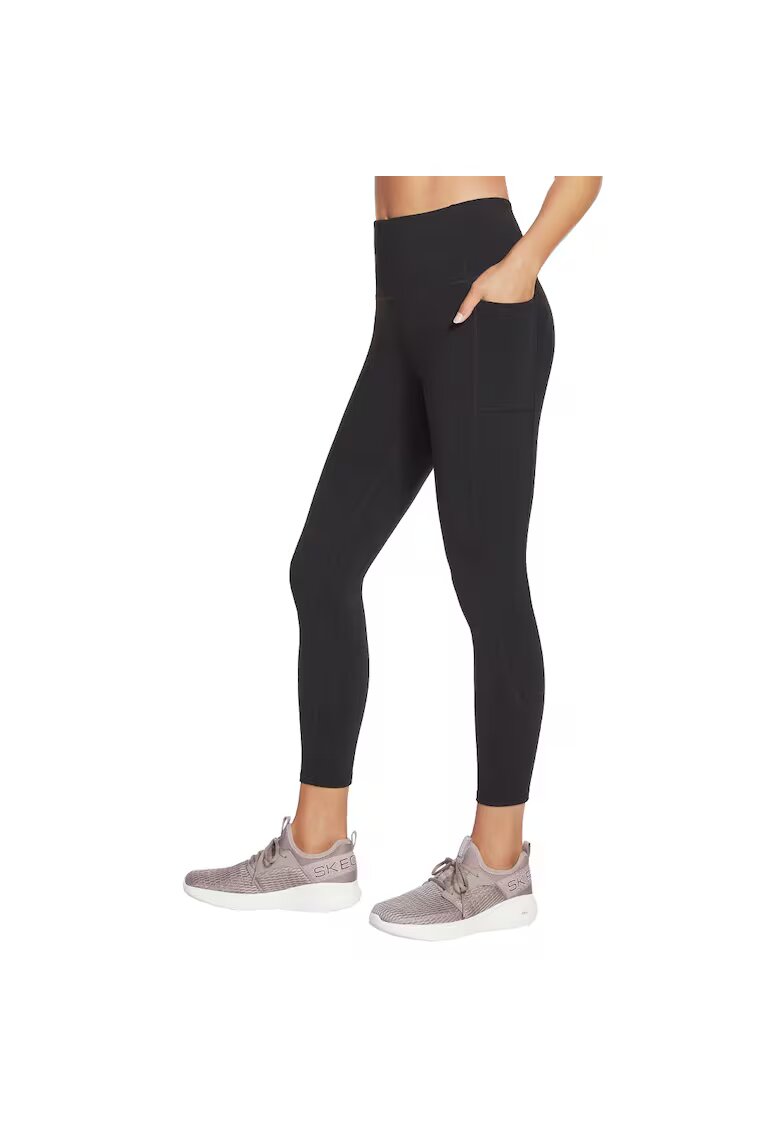 Skechers Colanti - Go Walk High Waisted 7/8 Legging - 648454 - Negru