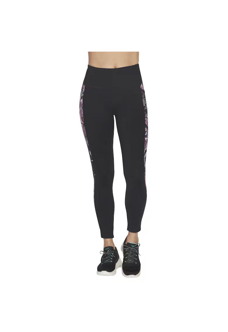Skechers Colanti - Ultraviolet High Waisted Full Length Legging WLG249-BKPR - Negru - Negru