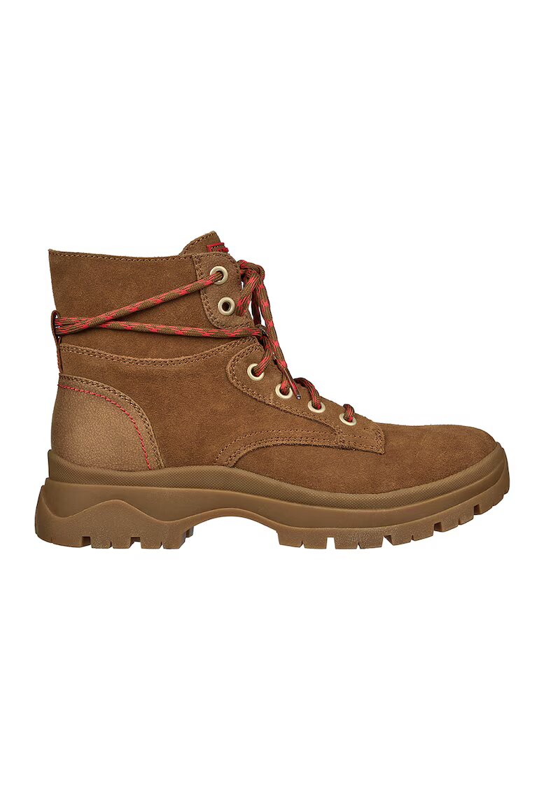 Skechers Ghete Bobs Broadies - Maro scortisoara