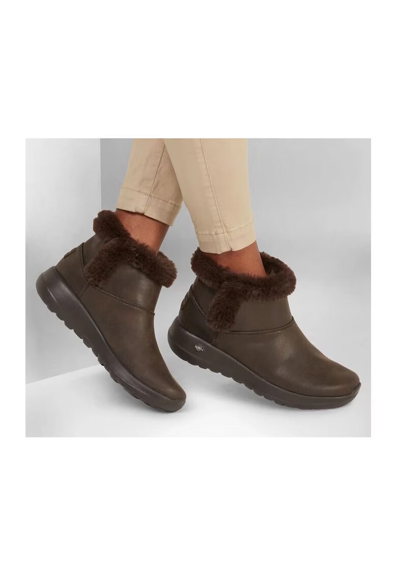 Skechers Ghete Casual Dama 144013 Choc Maro - 35 - Maro