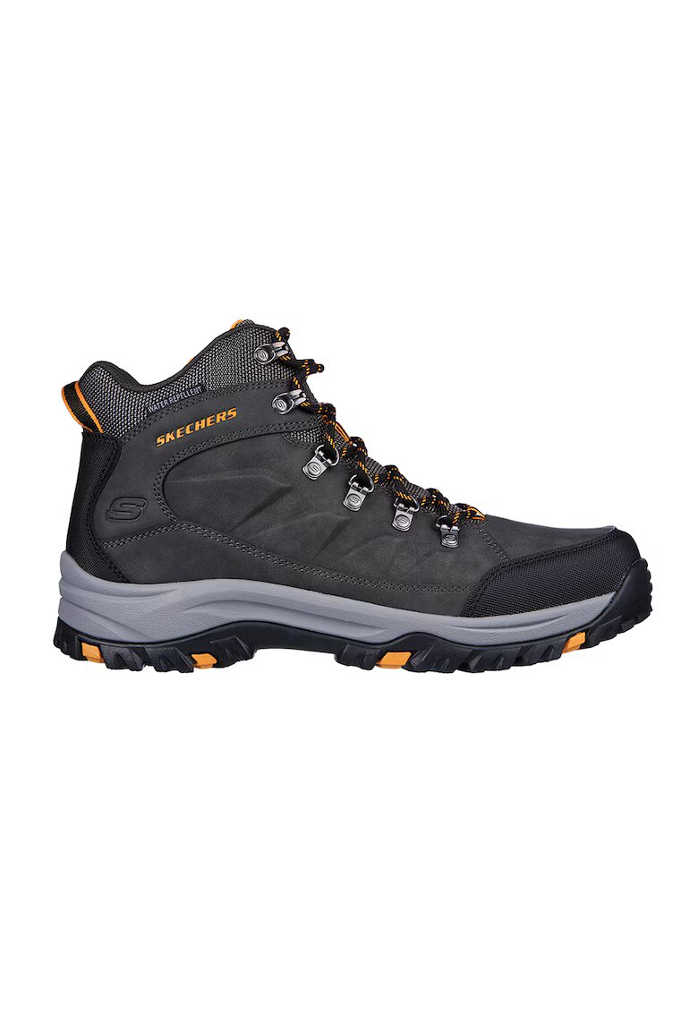 Skechers Ghete cu finisaj rezistent la apa - pentru drumetii Relment-Daggett - Gri antracit
