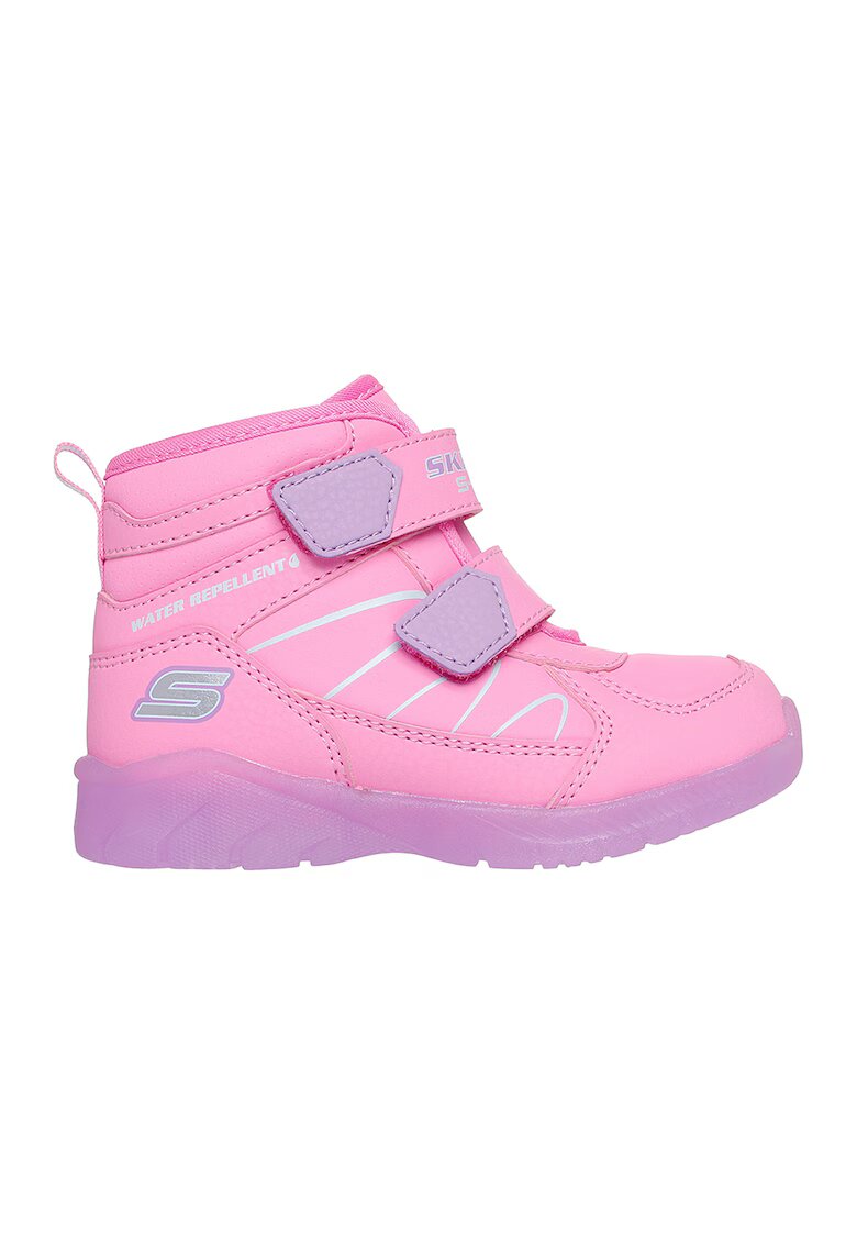 Skechers Ghete cu lumini led - Lila/Roz
