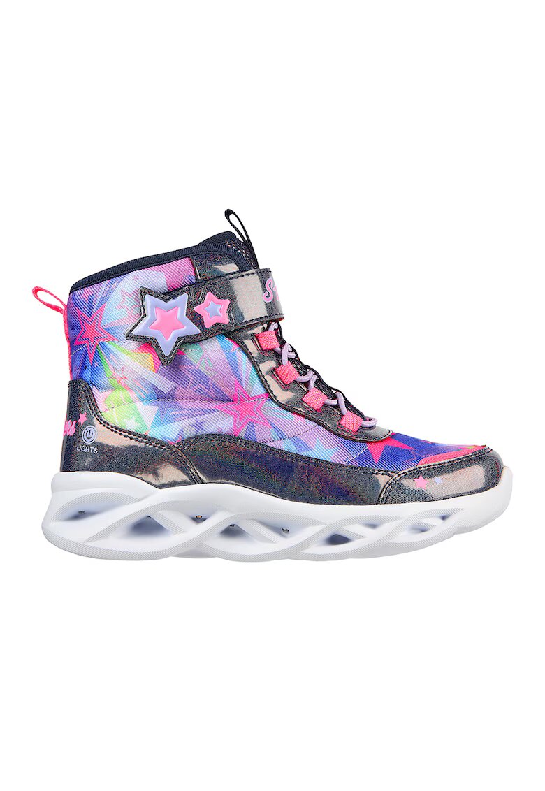 Skechers Ghete cu lumini LED Twisty Brights - Multicolor