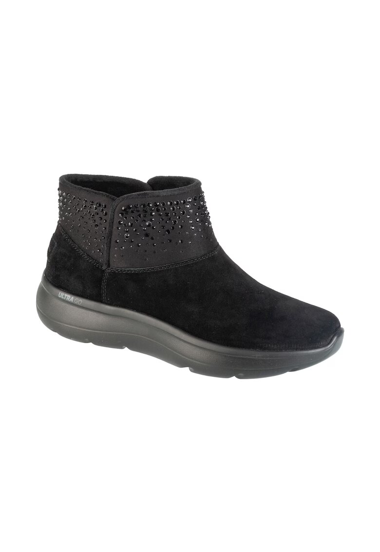 Skechers Ghete de iarna dama - On-The-GO Encore - Winter Gleam 144849 - Negru