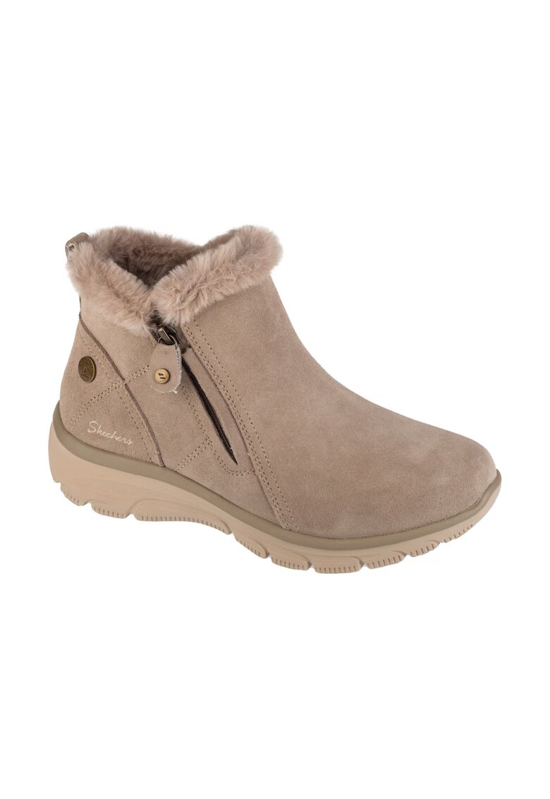Skechers Ghete de iarna pentru dama - Easy Going - High Zip 2 168042 - Bej