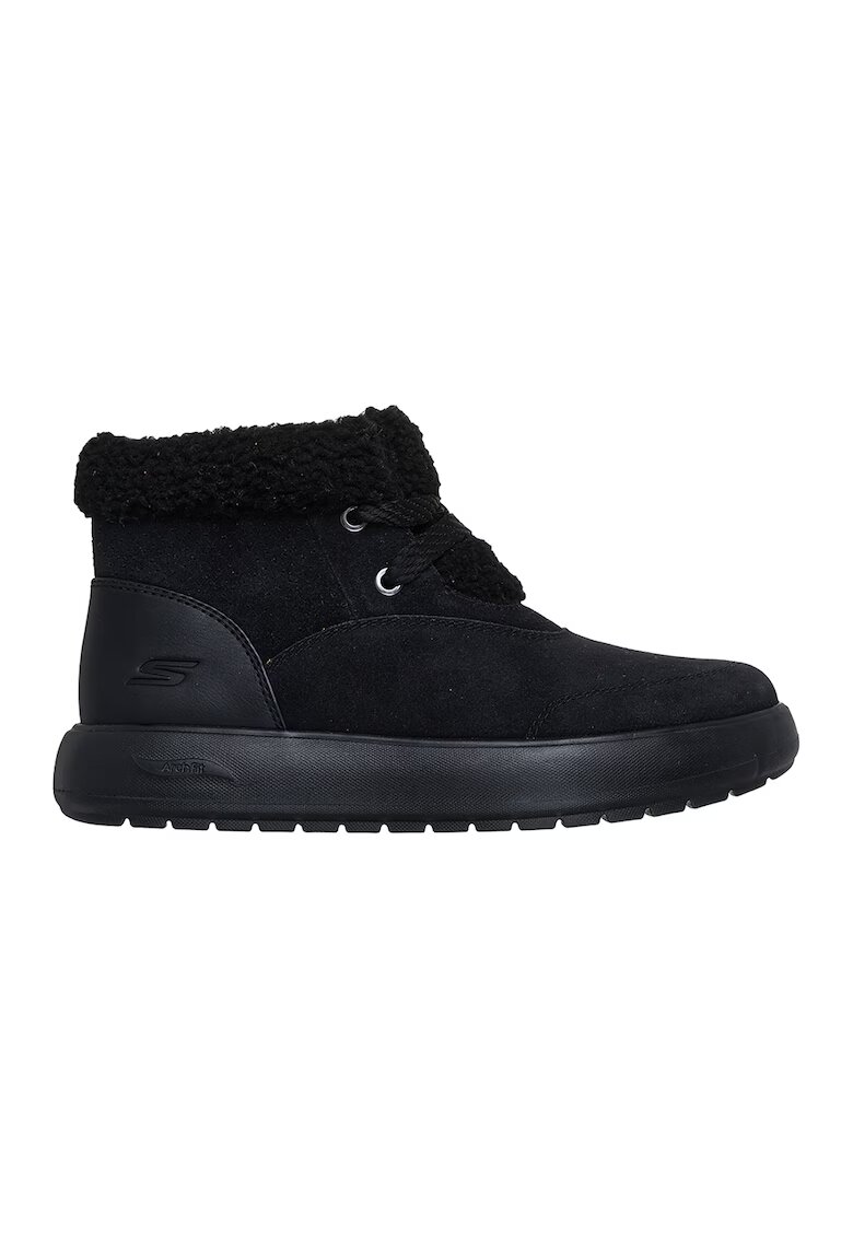 Skechers Ghete de piele intoarsa Arch Fit Horizon - Negru